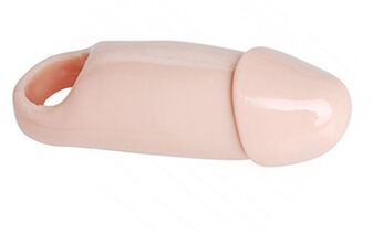 Παχύ, κλειστό ακροφύσιο για μεγέθυνση ανδρικού πέους